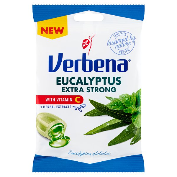 Verbena Cukierki ziołowe eukaliptus 60 g