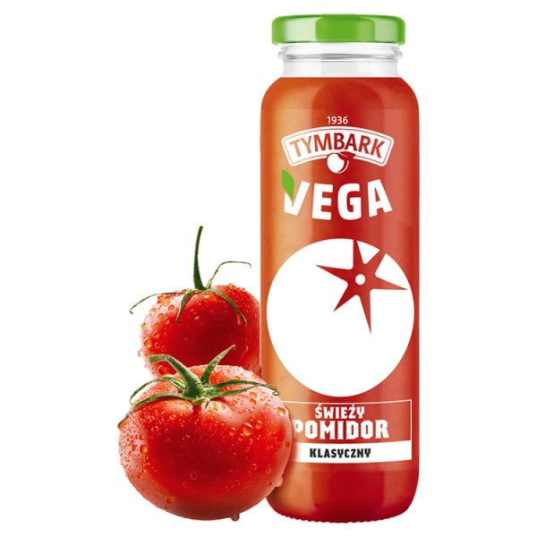 Tymbark Vega Sok świeży pomidor klasyczny 250 ml