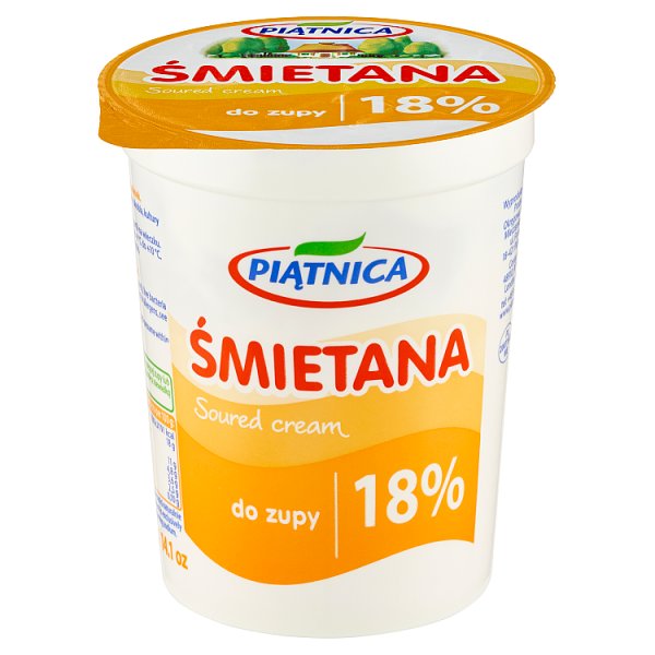 Piątnica Śmietana 18 % 400 g