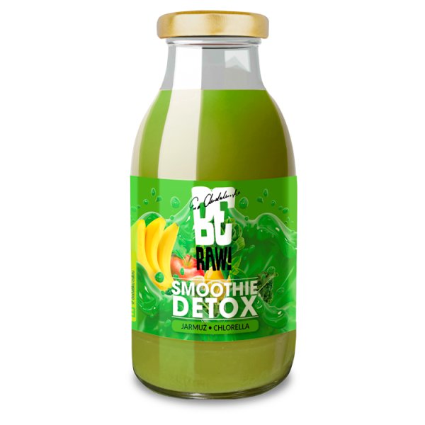 Be Raw! Detox Smoothie jarmuż chlorella 250 ml