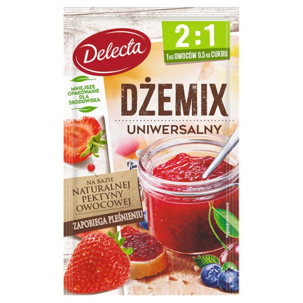 Delecta Mieszanka żelująca dżemix uniwersalny 2:1 30 g