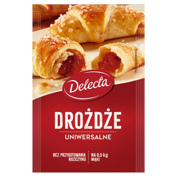 Delecta Drożdże uniwersalne 8 g