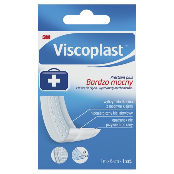 Viscoplast Prestovis Plus Plaster do cięcia bardzo mocny 1 m x 6 cm