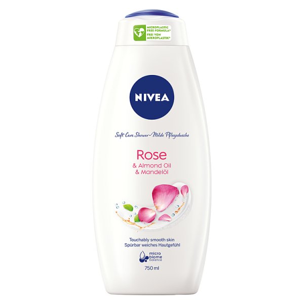 Nivea Żel pod prysznic Rose &amp; Almond oil 750 ml