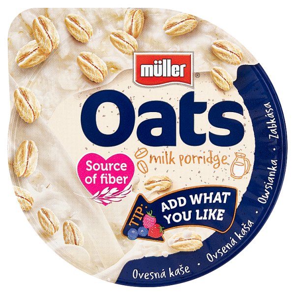 Müller Oats Owsianka z pełnoziarnistymi płatkami owsianymi 160 g