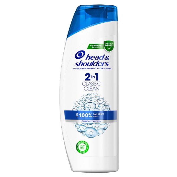 Head &amp; Shoulders Classic Clean 2 w 1 Szampon przeciwłupieżowy z odżywką – usuwa do 100% łupieżu