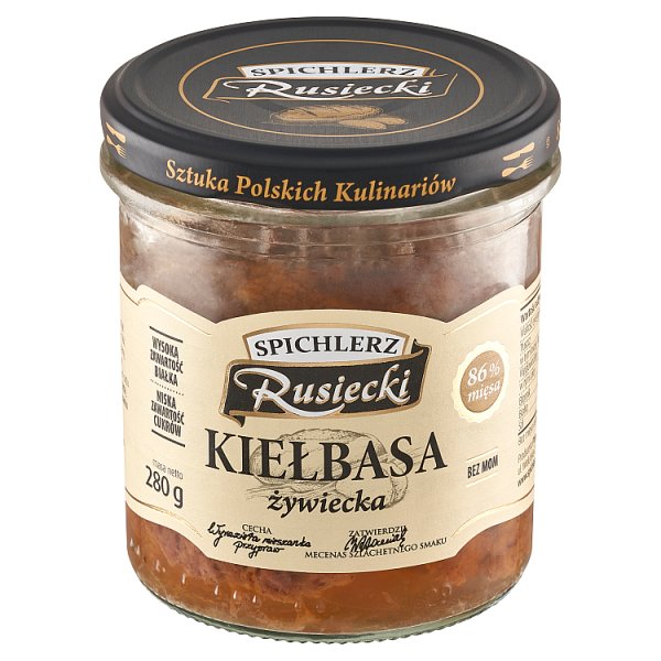 Spichlerz Rusiecki Kiełbasa żywiecka 280 g