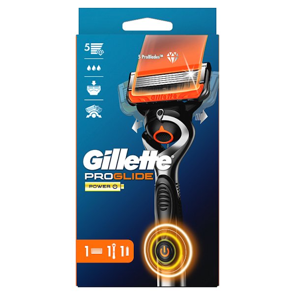 Gillette ProGlide Power Golenie Maszynka do golenia dla mężczyzn, 1 ostrze wymienne