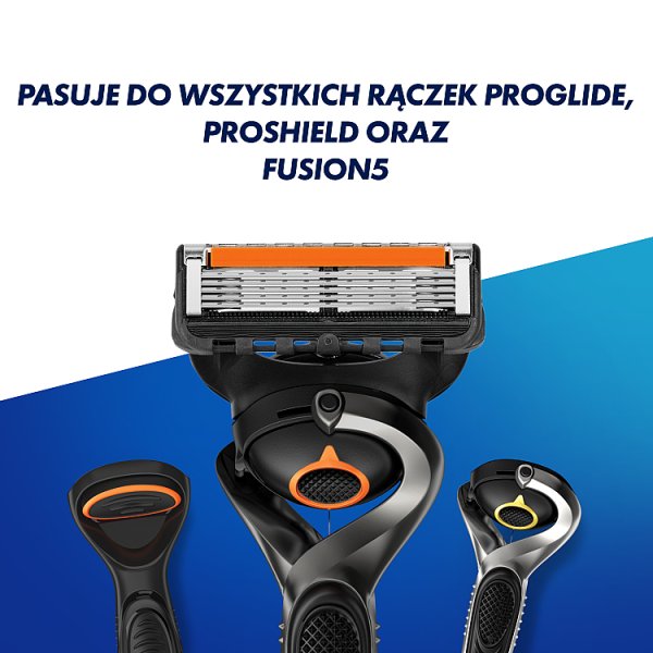 Gillette ProGlide Power Ostrza wymienne do maszynki do golenia dla mężczyzn, 4 ostrza wymienne