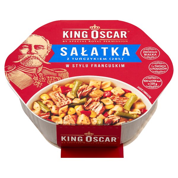 King Oscar Sałatka z tuńczykiem w stylu francuskim 220 g