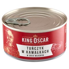 King Oscar Tuńczyk w kawałkach w sosie własnym 170 g