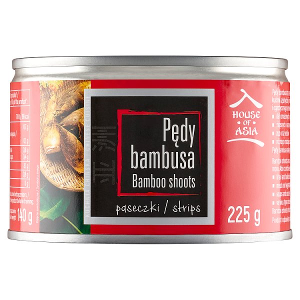 House of Asia Pędy bambusa paseczki 225 g