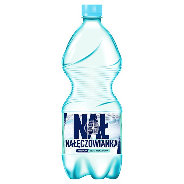 Nałęczowianka Naturalna woda mineralna delikatnie gazowana 1 l