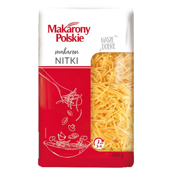 Makarony Polskie Makaron nitki 400 g