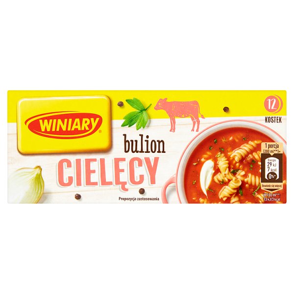 Winiary Bulion cielęcy 120 g (12 sztuk)