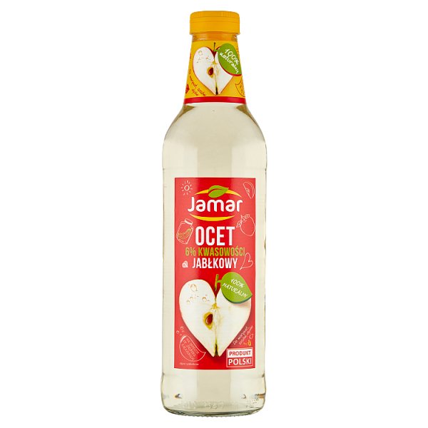 Jamar Ocet jabłkowy 6 % kwasowości 500 ml