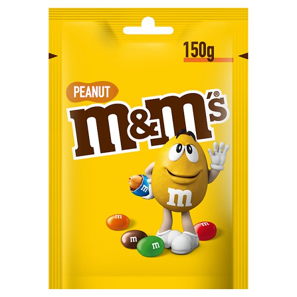 M&amp;M&#039;s Peanut Orzeszki ziemne oblane czekoladą w kolorowych skorupkach 150 g