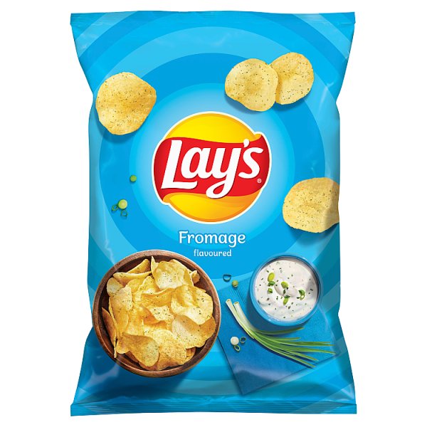 Lay&#039;s Chipsy ziemniaczane o smaku śmietankowego serka z ziołami 130 g