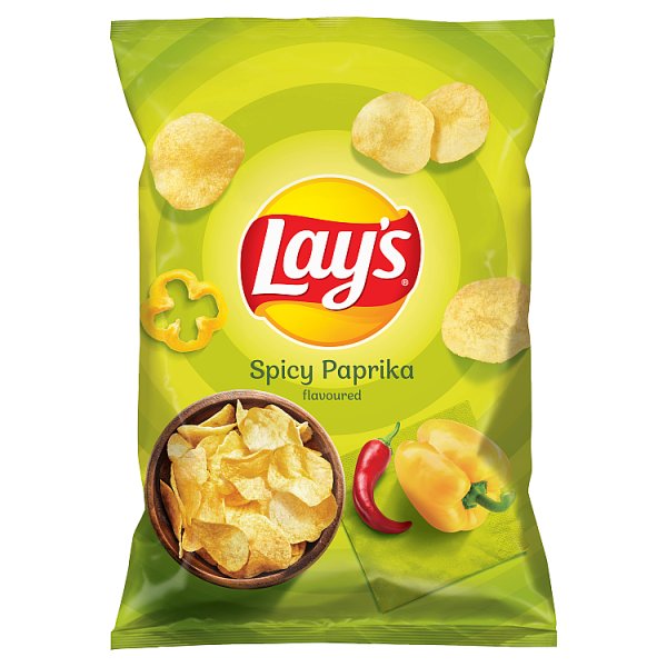 Lay&#039;s Chipsy ziemniaczane o smaku pikantnej papryki 130 g