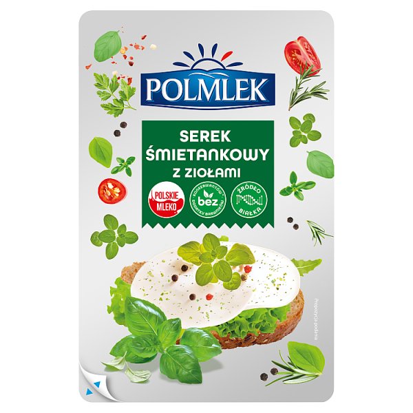 Polmlek Serek śmietankowy z ziołami 150 g