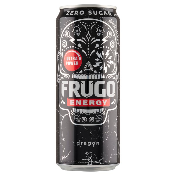 Frugo Energy Dragon Gazowany napój energetyzujący 330 ml