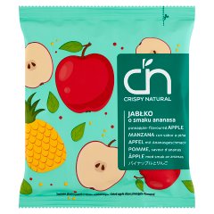 Crispy Natural Suszone plastry jabłek o smaku ananasowym 18 g