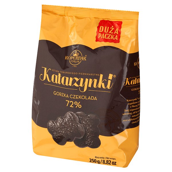 Kopernik Katarzynki Pierniki w gorzkiej czekoladzie 250 g