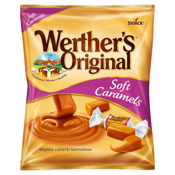 Werther&#039;s Original Miękkie cukierki karmelowe 75 g