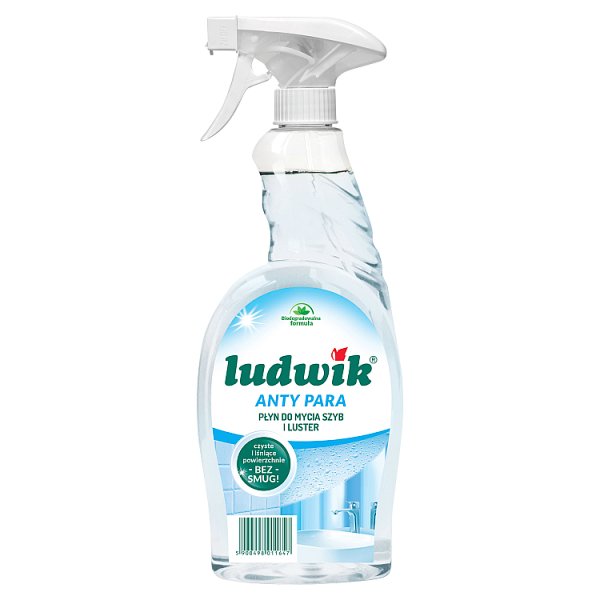 Ludwik Płyn do mycia szyb i luster anty para 600 ml