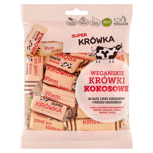 Super Krówka Wegańskie krówki kokosowe 150 g