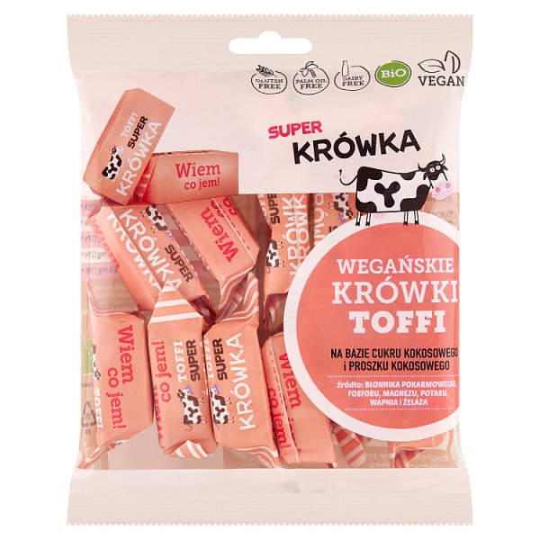 Super Krówka Wegańskie krówki toffi 150 g