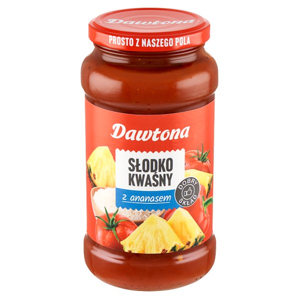 Dawtona Sos słodko kwaśny z ananasem 520 g