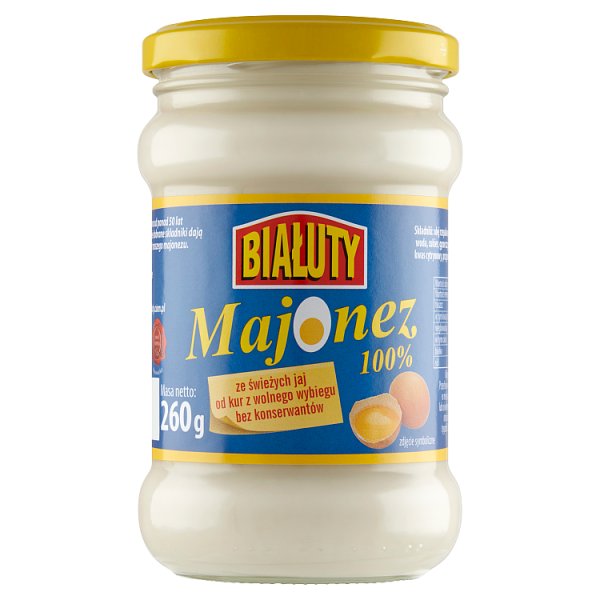 Białuty Majonez 100 % 260 g