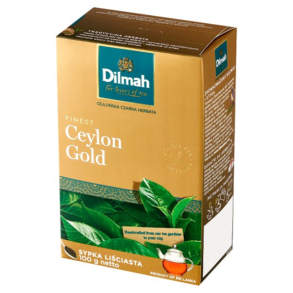 Dilmah Ceylon Gold Cejlońska czarna herbata 100 g