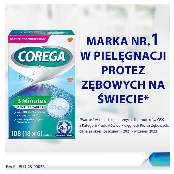Corega Wyrób medyczny tabletki 6 sztuk