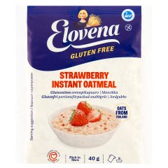 Elovena Owsianka błyskawiczna z truskawkami 40 g