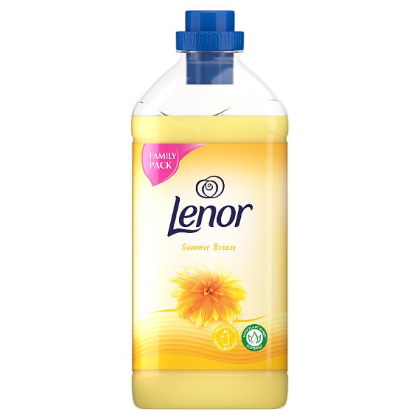 Lenor Płyn Do Płukania Tkanin Summer Breeze 60 Prań, 1.8L