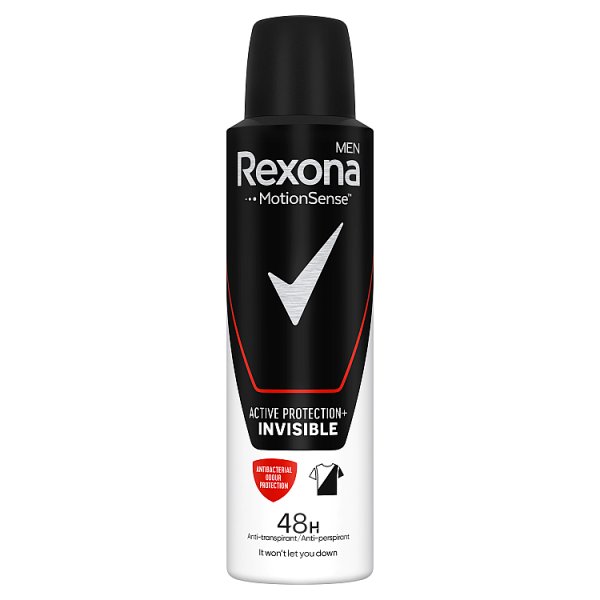 Rexona Men Active Protection+ Invisible Antyperspirant w aerozolu 150 ml