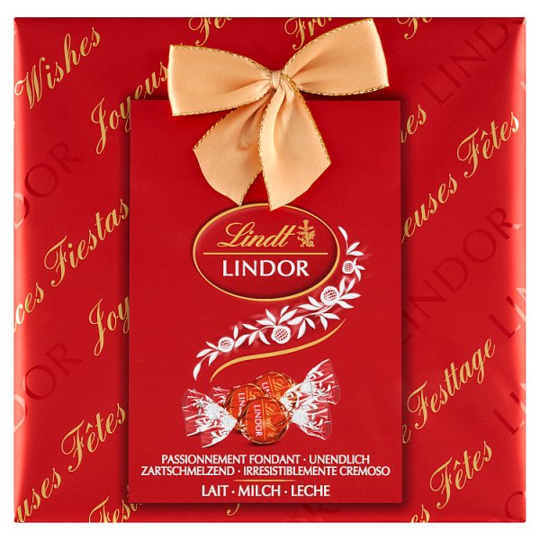 Lindt Lindor Pralinki z czekolady mlecznej z nadzieniem 137 g