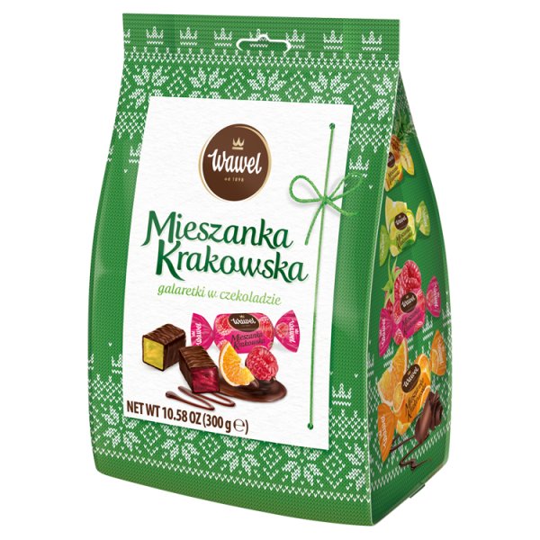Wawel Mieszanka Krakowska Galaretki w czekoladzie 300 g