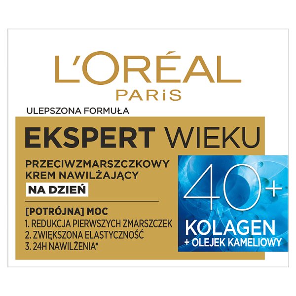 L&#039;Oreal Paris Ekspert Wieku Przeciwzmarszczkowy krem nawilżający na dzień 40+ 50 ml