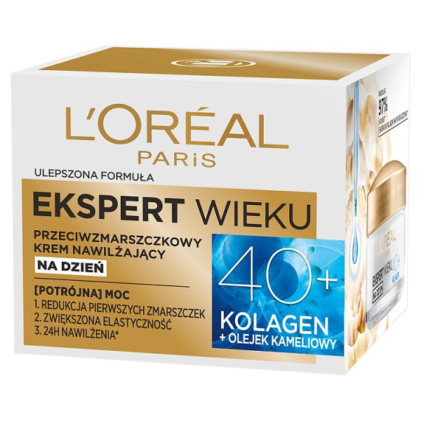 L&#039;Oreal Paris Ekspert Wieku Przeciwzmarszczkowy krem nawilżający na dzień 40+ 50 ml