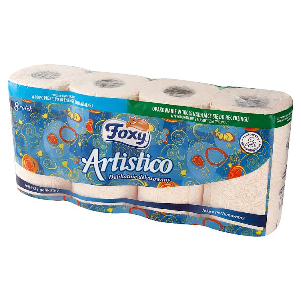 Foxy Artistico Papier toaletowy 8 rolek