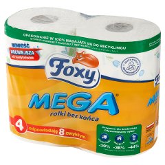 Foxy Mega Papier toaletowy 4 rolki