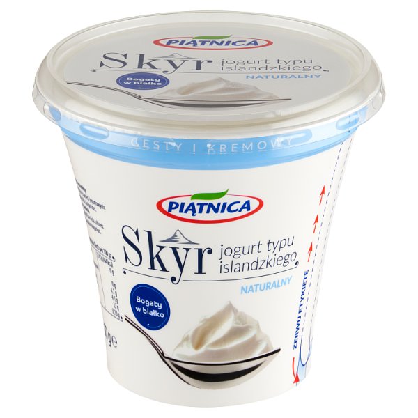 Piątnica Skyr Jogurt typu islandzkiego naturalny 450 g