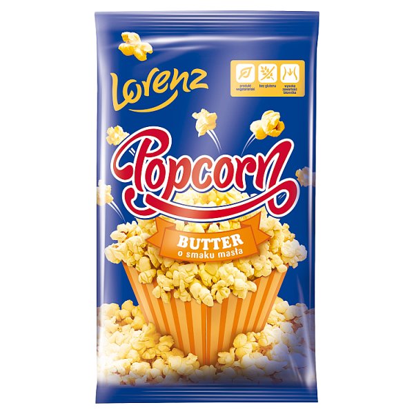 Lorenz Popcorn o smaku masła 90 g