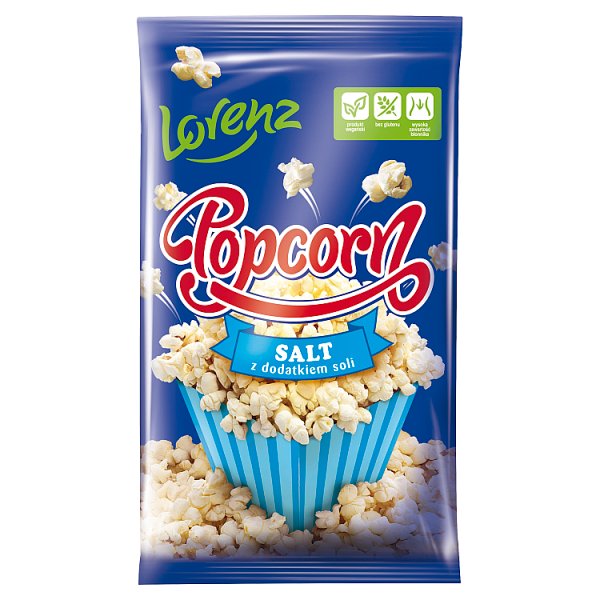 Lorenz Popcorn z dodatkiem soli 90 g