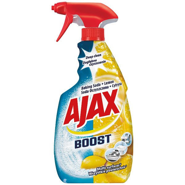 Ajax BOOST Baking Soda &amp; Lemon środek czyszczący spray 500 ml