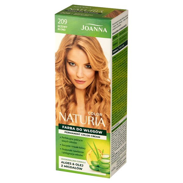 Joanna Naturia Color Farba do włosów beżowy blond 209