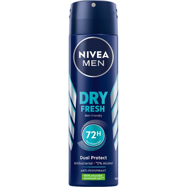 Nivea MEN DRY Fresh Antyperspirant Spray 150 ml